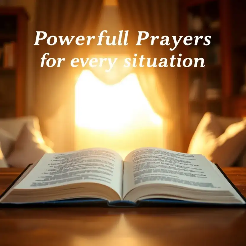 Powerful Prayers for Every Situation in Life Powerful Prayers For Every Situation
